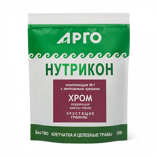 Нутрикон «Композиция 1» Хром, хрустящие гранулы, 350 г