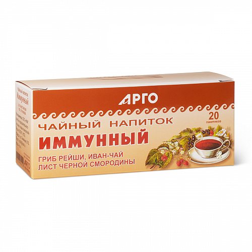 Напиток чайный «Иммунный», пакетики с сухой смесью, 40 г
